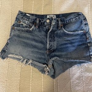 Agolde cut off shorts